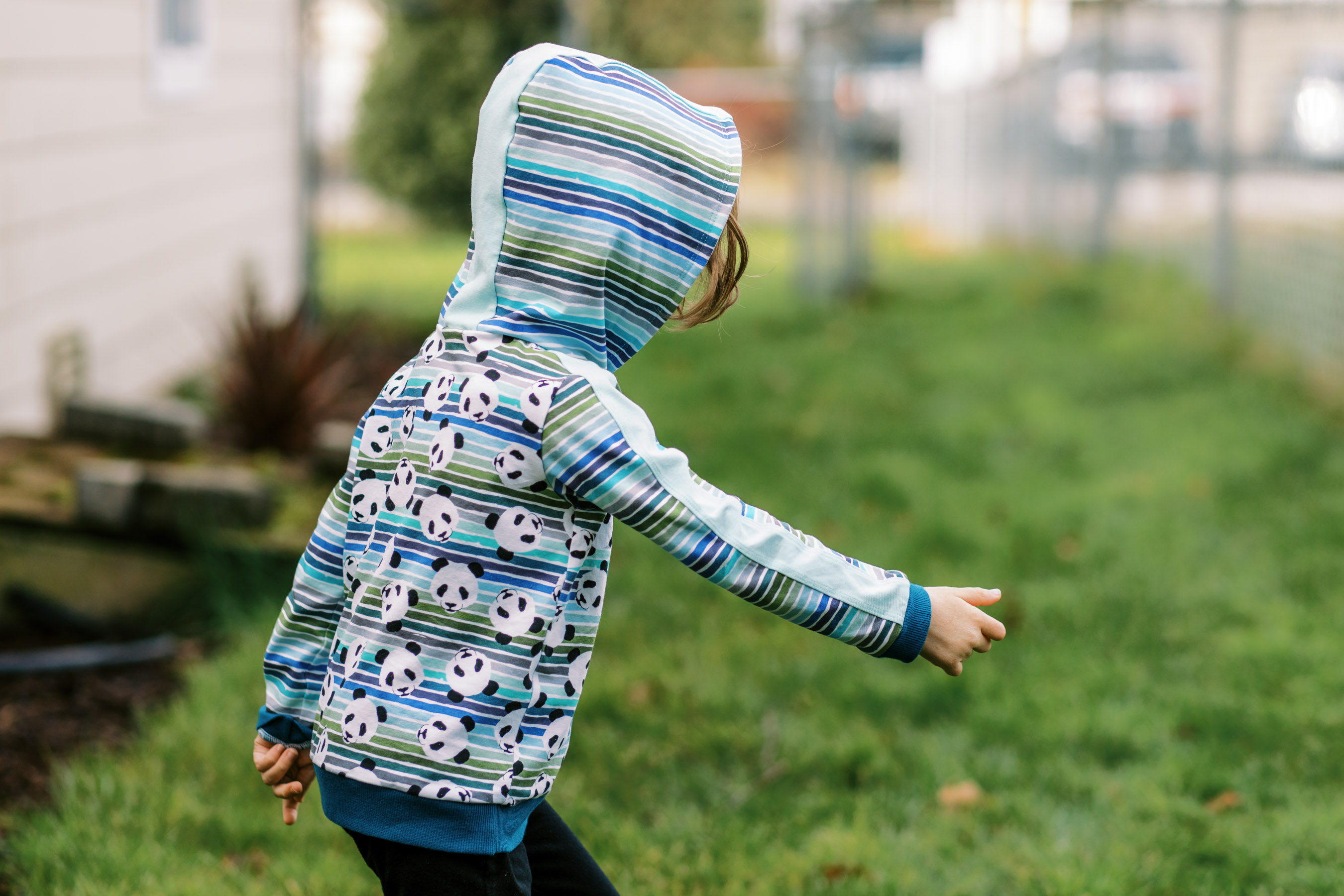 Panda Hoodie | Sewing with katili*made