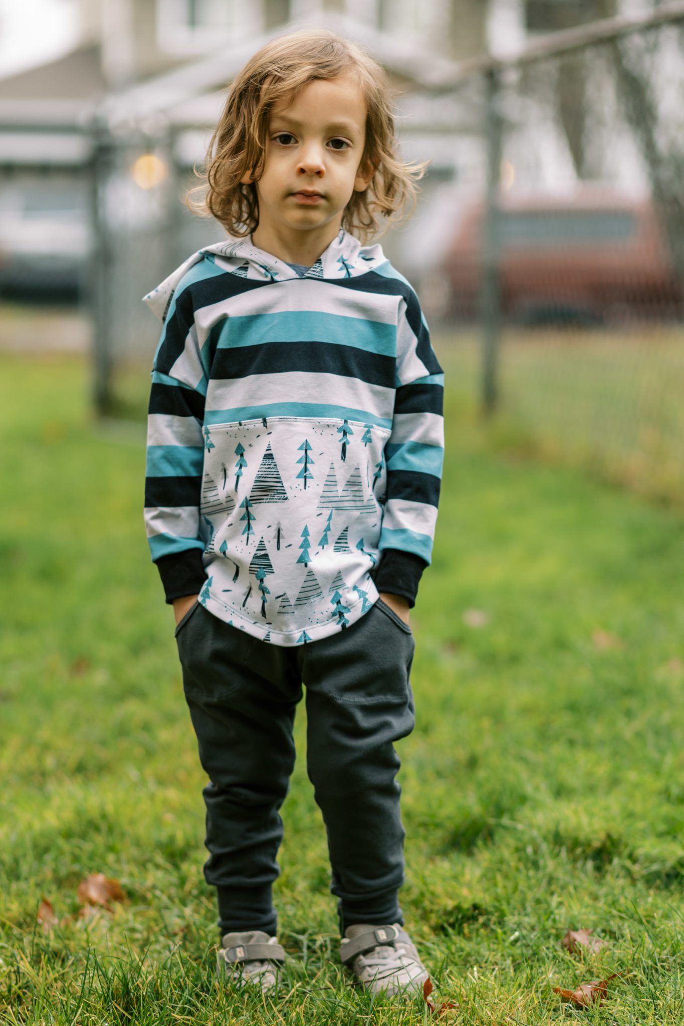 Striped Trees and Playday Pants | Sewing with katili*made